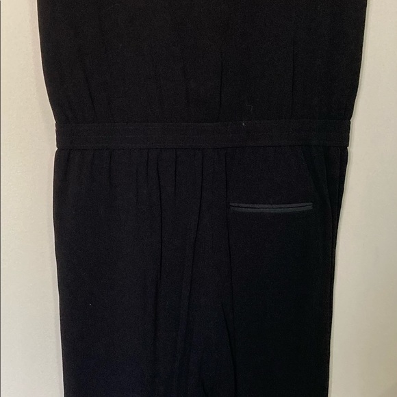 J. Crew Asymmetrical black jumpsuit - Picture 6 of 8